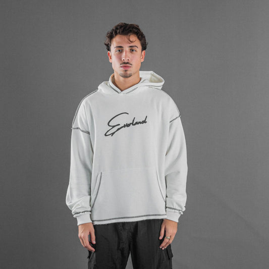 The stitched-unfinished Hoodie
