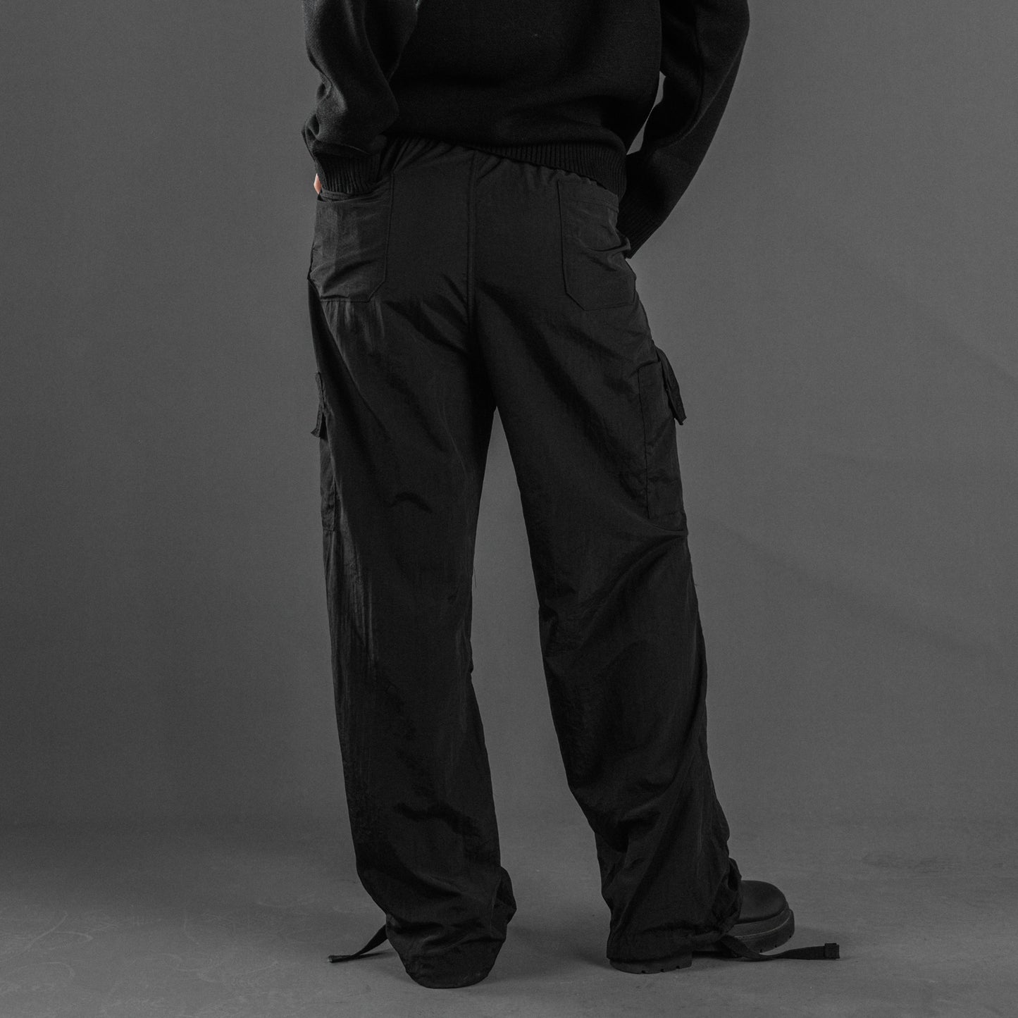 Black Parachute Pants
