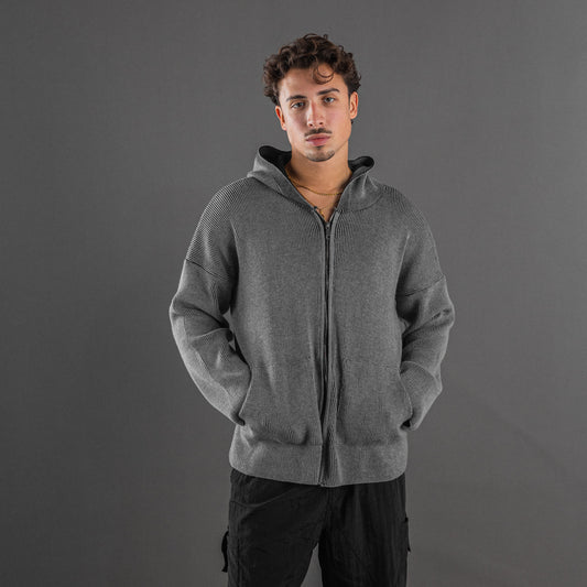 Knitted-shadow Jacket