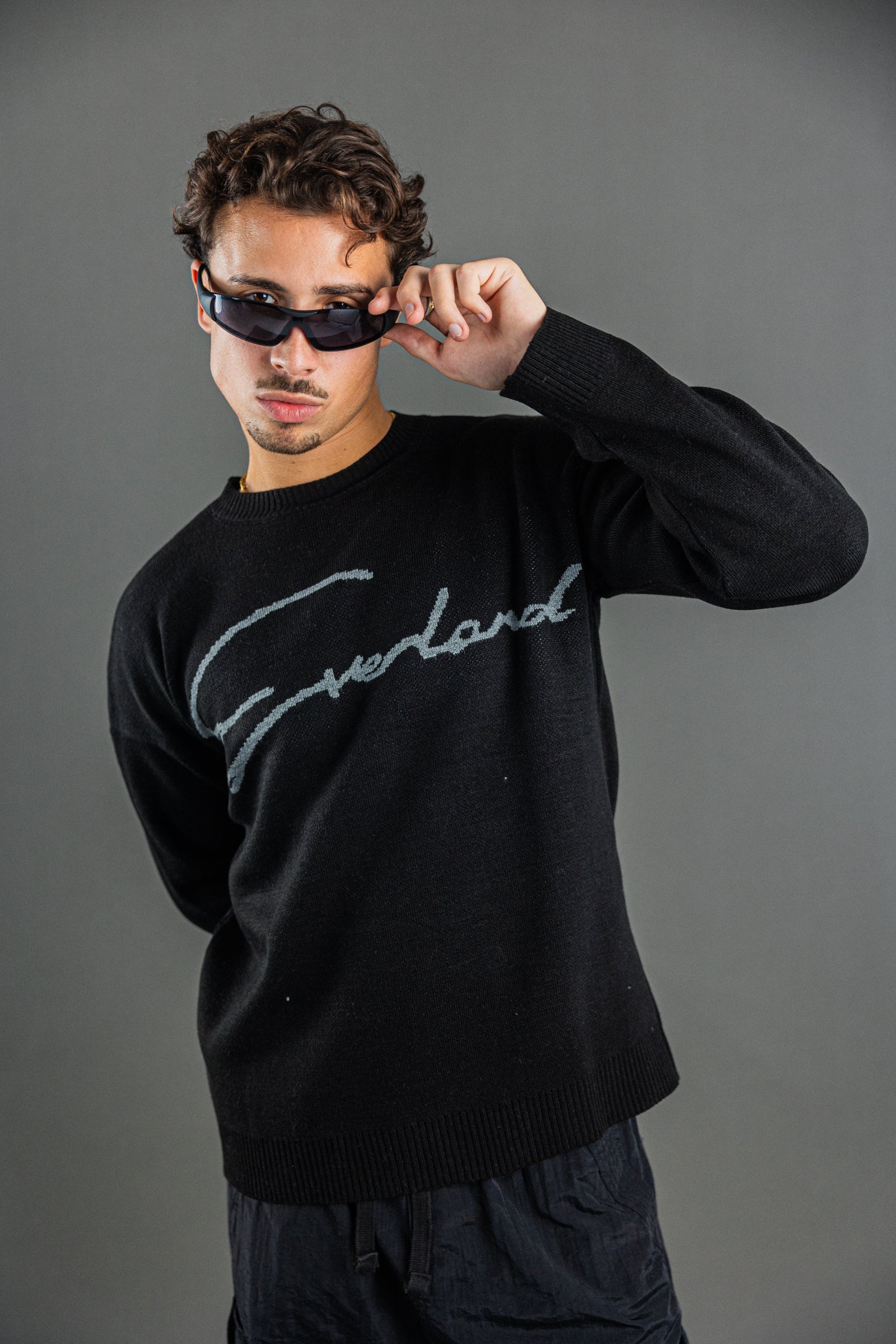Midnight Knit Sweater