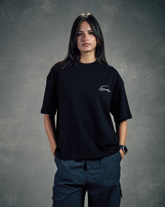 Black Boxy T-shirt